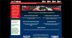 Desktop Screenshot of emfootball.co.uk